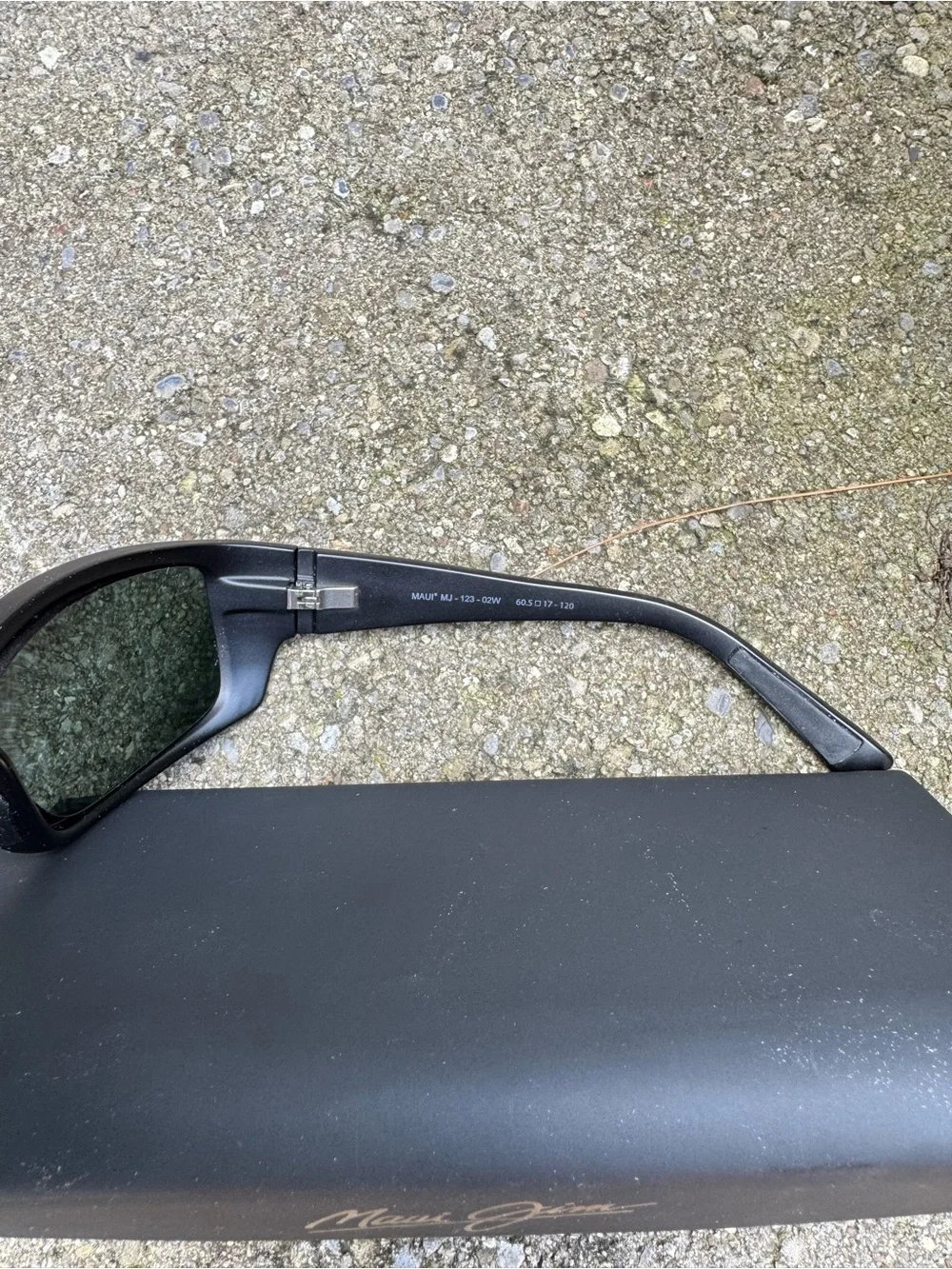 Maui Jim Black/Gray-blue Frame Sunglasses with Prescription Lenses